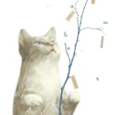 Libro El secreto de los gatos. Un proyecto de Ilustración editorial de Leonor Pérez B. - 14.02.2021