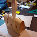 Mi Proyecto del curso: Creación de bolsos de cuero artesanales para principiantes. Un proyecto de Diseño de jo y as de solfloresjoyeria - 16.02.2021