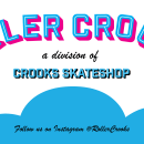 Business Card - Roller Crooks . Design gráfico projeto de Stevie Tayler - 18.07.2018