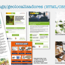Diseño de e-mailings, geolocalizadores con HTML/CSS. Mobile Design project by Ana Madero - 03.02.2021