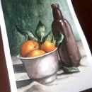 Bodegón en acuarela. Traditional illustration, Fine Arts, Painting, Drawing, and Watercolor Painting project by Sergio Vera - 08.01.2020