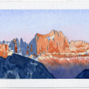 Acquerelli dolomitici. Watercolor Painting project by Isanna Trovato - 01.02.2021