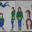 Mi Proyecto del curso: Creación de personajes manga. Manga project by Andrea Pereira - 03.03.2021