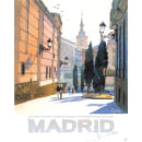 Diseño de cartel Madrid . Un proyecto de Dirección de arte, Bellas Artes y Diseño de carteles de Daniel Cifani Conforti - 03.03.2021