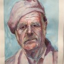 My project in Artistic Portrait with Watercolors course. Un progetto di Pittura ad acquerello di sheist77 - 04.03.2021