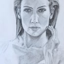 Retrato a Jennifer López. Pencil Drawing, Drawing, Portrait Drawing, Realistic Drawing, and Artistic Drawing project by Carlos Saldaña Arjomil - 12.31.2020