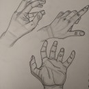 Mi Proyecto del curso: Movimiento de mano. Desenho a lápis projeto de Andres Lopez - 07.03.2021