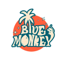 Logotipo: Blue Monkey. Un projet de Design graphique, T, pographie, Création de logos, Design t , et pographique de Abraham Villagarcía - 14.01.2021