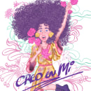Music Cover "Creo en Mi". Ilustração tradicional, Design de personagens e Ilustração digital projeto de Liz Yelud Adra - 10.03.2021