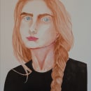 My project in Watercolor Portrait from a Photo course. Pintura em aquarela projeto de Alessandra Fonseca - 10.03.2021