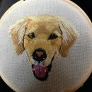 Tomate otro de mis perros. Embroider project by Diana Coy - 03.12.2021