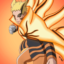 Dibujo Digital Naruto Modo Barion. Traditional illustration, Graphic Design, Drawing, Digital Illustration, Digital Design, Digital Drawing, and Manga project by Diego Guevara - 03.13.2021