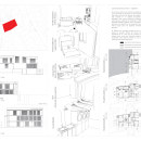 PROYECTO VIVIENDA CAMBIO DE USO . Un projet de 3D, Architecture, Modélisation 3D , et Conception 3D de Aura María Peláez Arias - 16.12.2020
