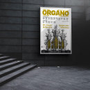 Cartel Ciclo de Órgano. Un proyecto de Diseño de carteles de Olga Besga - 15.03.2019