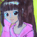 Fiz novo corte de cabelo, que eu gostei muito, daria uma bela pintura. Un proyecto de Dibujo a lápiz, Dibujo y Manga de Anne Gabrielle - 16.03.2021