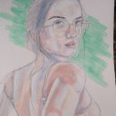 Acuarela - Nelly Becmac. Watercolor Painting project by Eduardo Cruz Hernández - 03.16.2021