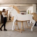El Caballo Blanco. Un proyecto de Decoración de interiores y Art to de Marta Boza Samanes - 17.03.2021