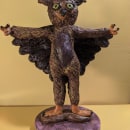 Mi Proyecto del curso: Escultura de personajes en plastilina epóxica Nix. Un proyecto de Artesanía de angela suau - 11.07.2020