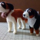 Bernard and Bernese: Needle Felting Animal Creation course. Character Design, Arts, Crafts, To, Design, Character Animation, Art To, and s project by Edson Mito - 03.20.2021