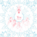 Tea Collection. Projekt z dziedziny Design, Trad, c, jna ilustracja, Projektowanie produktowe, Grafika wektorowa, Ilustracja c i frowa użytkownika Ana Belén Palmeiro - 22.03.2021