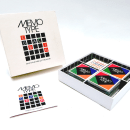Memo Type | Juego tipográfico. Un proyecto de Diseño editorial, Diseño de juegos, Packaging, Tipografía y Diseño tipográfico de Maxi Spera - 14.12.2018