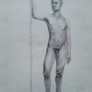 Mi Proyecto del curso: Dibujo realista de la figura humana. Desenho a lápis projeto de Pascual Horacio Palestini - 28.03.2021