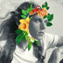 Fotomontaje Floral. Un proyecto de Diseño gráfico y Retoque fotográfico de Yohandry Rodríguez - 22.03.2021