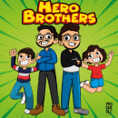 HERO BROTHERS. Traditional illustration, and Digital Illustration project by Arantxa Morales Hdz - 03.24.2021