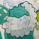 Mi Proyecto del curso: Técnicas de bordado experimental sobre papel. Embroider project by Claudia Mota - 04.04.2021