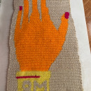 Mi Proyecto del curso: Introducción al tapestry. Crochet project by Maria Espinoza - 04.04.2021