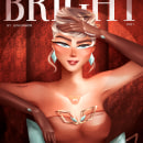 BRIGHT Magazine. Digital Illustration, and Digital Drawing project by Nivia Beatriz Cunha - 03.19.2021