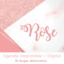 Agenda digital / imprimible. Un proyecto de Diseño editorial y Diseño gráfico de Lucy Ibarra - 20.12.2020
