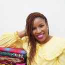 African Wax Fabric Style. Costura projeto de Juliet Uzor - 09.04.2021