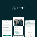 Dozen: a platform easy to invest. UX / UI, Information Architecture, Information Design, Product Design, Digital Design, App Design, App Development, and Digital Drawing project by Maria Martins - 04.09.2021