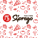 Siprego: Pizza E Pasta. Br, ing, Identit, T, pograph, Pattern Design & Icon Design project by LK Das - 11.10.2021