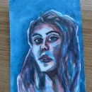 Mi Proyecto del curso: Retrato artístico en acuarela. Portrait Drawing project by Elena Quintero - 04.09.2021