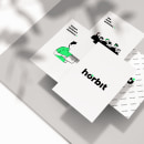 Horbit Branding. Un proyecto de Br, ing e Identidad, Diseño gráfico y Diseño de logotipos de Jeremiah Oloyede - 10.04.2021