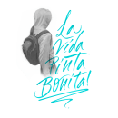 La vida pinta bonita!. Acr, lic Painting, and Brush Pen Calligraph project by Juan Pablo Bracho Salas - 04.01.2021