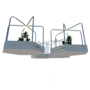 Huerta Modular/Automática. Un proyecto de 3D de Steven Caizaguano - 11.04.2021