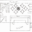 Mi Proyecto del curso: Diseño de interiores para restaurantes. Un proyecto de Arquitectura y Diseño de interiores de Hillary Jaimes - 11.04.2021