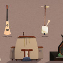 Instrument Village. Projekt z dziedziny  Animacja użytkownika Mariah Moore - 10.04.2021