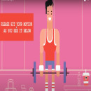 Who loves gym. 2D Animation project by Mohamed Sharkawy - 04.12.2021