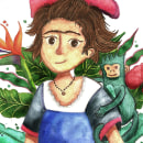 Mi Proyecto del curso: Técnicas de acuarela para ilustraciones de ensueño. Un progetto di Illustrazione infantile di Natalia Molina Rico - 12.04.2021