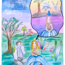 Mi Proyecto del curso: Ilustración infantil con acuarela. Traditional illustration, Drawing, and Children's Illustration project by Delia Sepulveda Pizarro - 04.13.2021