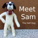 Meet Sam, The Half Dog. Character Design, Arts, Crafts, To, Design, Art To, and s project by Edson Mito - 04.13.2021