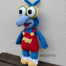 Muppets - Baby Gonzo. Crochê projeto de Claudia Cámez - 04.10.2020