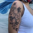 Mi Proyecto del curso: Tatuaje botánico con puntillismo. Tattoo Design project by Maca Troiani - 04.14.2021