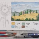 Mi Proyecto del curso: Cuaderno de viaje en acuarela. Sketching, Drawing, Watercolor Painting & Ink Illustration project by LOURDES IBARRA ORTIZ - 04.17.2021
