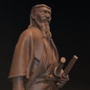 Sōjōbō. 3D, Sculpture, 3D Character Design, and 3D Design project by Álvaro Marcos Garrote - 04.18.2021