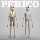 Perico. Un proyecto de 3D, Escultura, Animación 3D, Modelado 3D, Diseño de personajes 3D y Diseño 3D de Álvaro Marcos Garrote - 19.04.2021